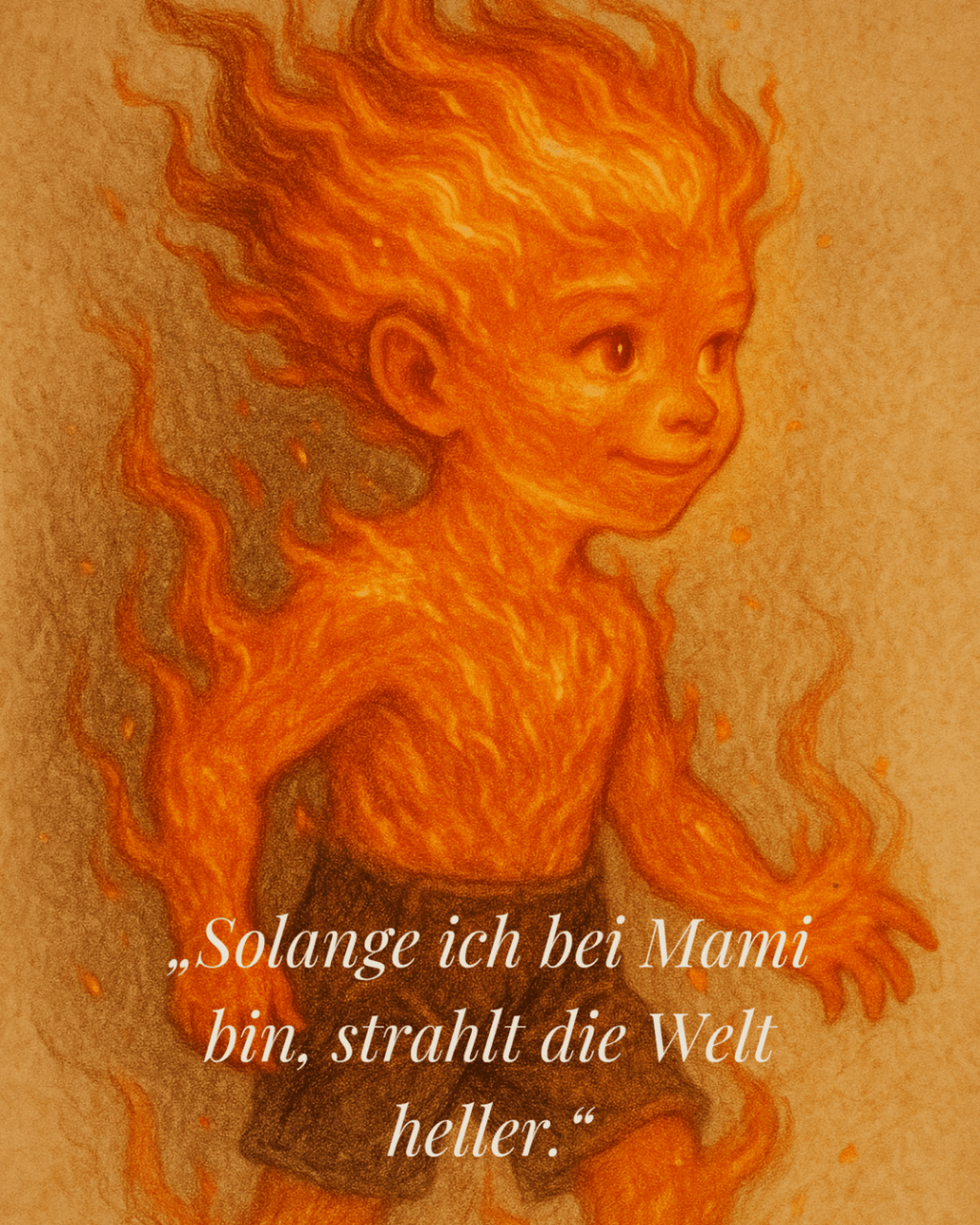 Calen – das Feuerelementarkind