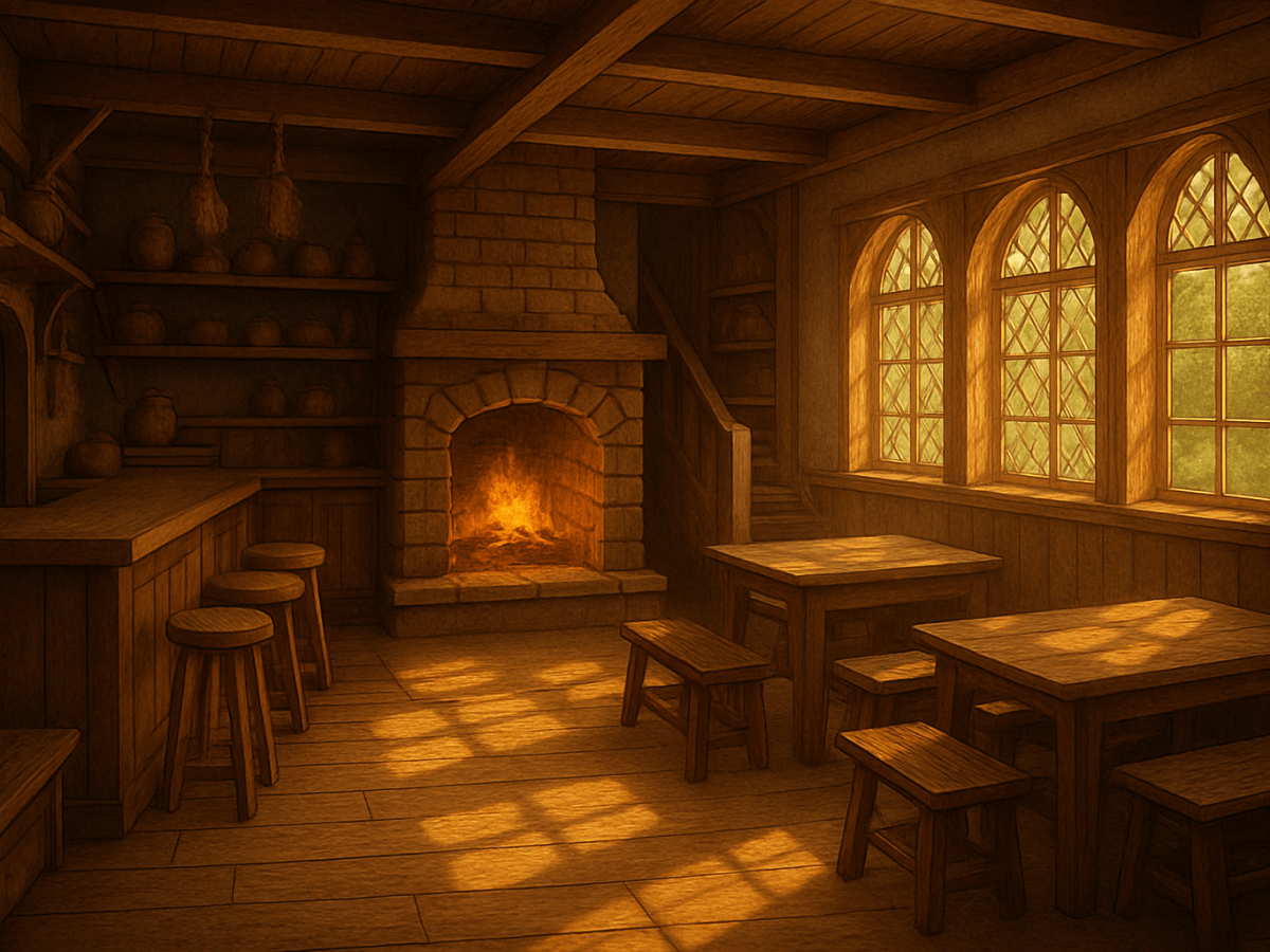 Sommerabend in der&nbsp;Taverne